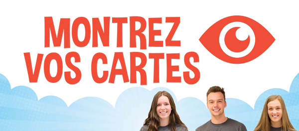 Montrez vos cartes